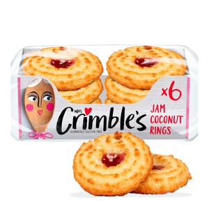 Mrs Crimble's Gluten Free Jam Coconut Rings