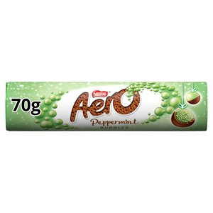 Aero Bubbles Peppermint Mint Chocolate Tube