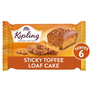Mr Kipling Indulgent Loaf Cake Sticky Toffee