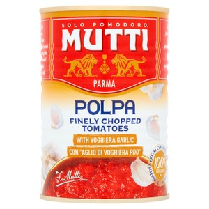 Mutti Polpa Finely Chopped Italian Tomatoes & Garlic