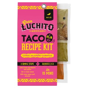Gran Luchito 'Citrus Jalapeno' Easy Carnitas Taco Recipe Kit