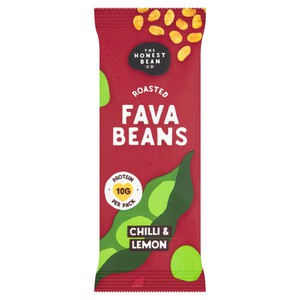 Honest Bean Co Roasted Fava Bean Chilli & Lemon