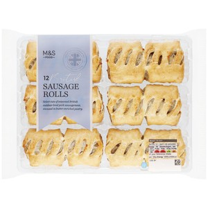 M&S 12 Sausage Rolls