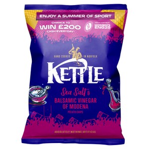 KETTLE Chips Sea Salt & Balsamic Vinegar of Modena