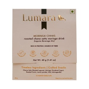 MORINGA CHHAS roasted chana sattu moringa drink
