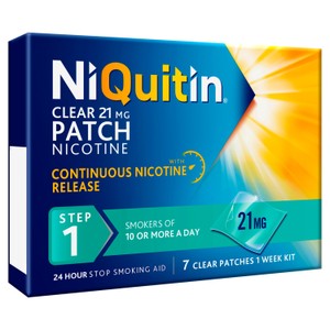 NiQuitin CQ 21mg Clear Patch, Step 1