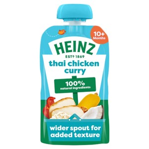 Heinz Thai Chicken Curry Pouch Baby Food 10+ Months