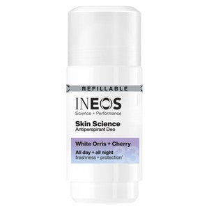 INEOS Skin Science Antiperspirant Deodorant Roll On White Orris & Cherry