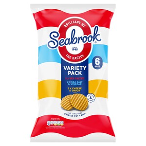 Seabrook Crinkle Cut Variety Crisps