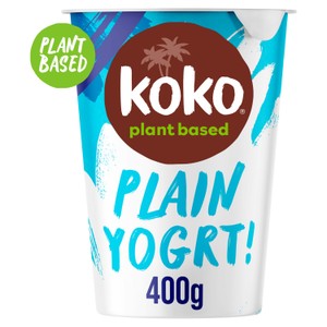 Koko Dairy Free Plain Yogurt Alternative