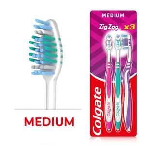 Colgate ZigZag Medium Manual Toothbrush