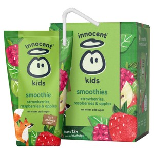 Innocent Kids Strawberries Raspberries & Apple Smoothies