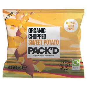 PACK'D Organic Chopped Sweet Potato
