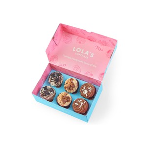 Lola's Assorted Cupcake Box (serves 6)