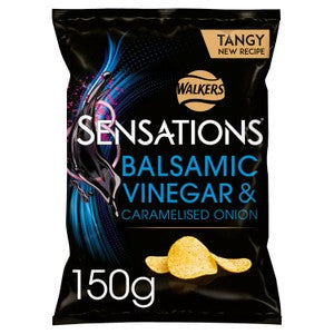 Sensations Balsamic Vinegar & Caramelised Onion Sharing Bag Crisps
