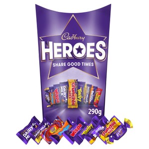 Cadbury Heroes Chocolate Carton