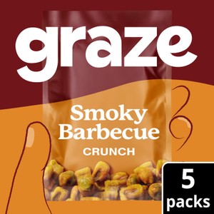 Graze Smoky BBQ Crunch Multipack Snack