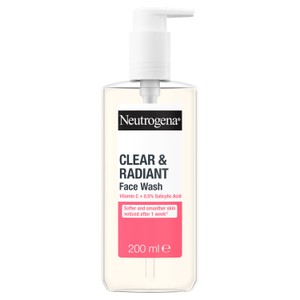 Neutrogena Clear & Radiant Face Wash with Vitamin C + 0.5% Salicylic Acid