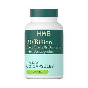 Holland & Barrett 20 Billion Live Friendly Bacteria Capsules