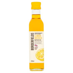 Borderfields Cold Pressed Rapeseed Oil Lemon Infusion