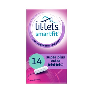 Lil-Lets Super Plus Extra Non-Applicator Tampons