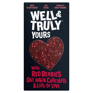 Well&Truly Red Berries Oat M&lk Chocolate