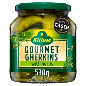 Kuhne Gourmet Gherkins with Herbs