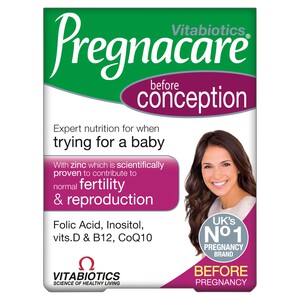 Vitabiotics Pregnacare Before Conception Fertility & Reproduction Tablets