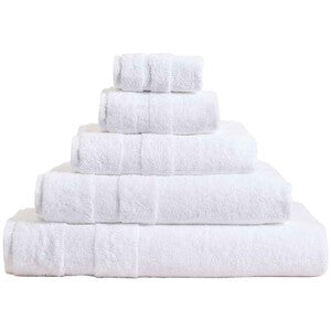 M&S Collection Ultimate Turkish Cotton Face Towels, White, 2 Pack