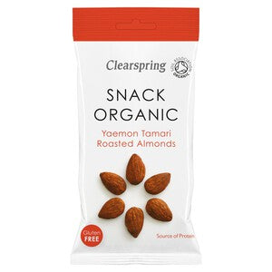 Clearspring Gluten Free Organic Tamari Roasted Almonds