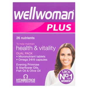 Vitabiotics Wellwoman Plus Health & Vitality Tablets