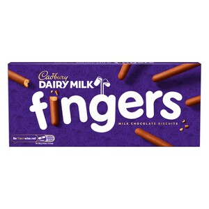 Cadbury Dairy Milk Fingers Milk Chocolate Biscuits