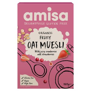 Amisa Organic Gluten Free Fruity Oat Muesli
