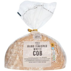 M&S Hand Finished White Cob