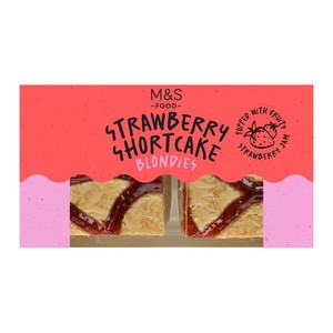 M&S Strawberry Shortcake Blondie