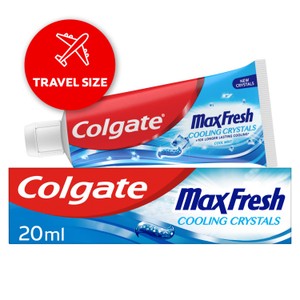 Colgate Max Fresh Cooling Crystals Travel Size Toothpaste