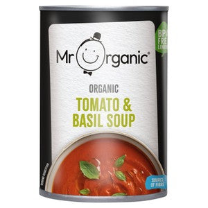 Mr Organic Tomato & Basil Soup