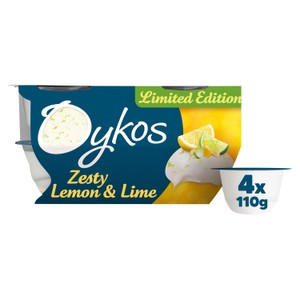Oykos Zesty Lemon & Lime Greek Style Yoghurt