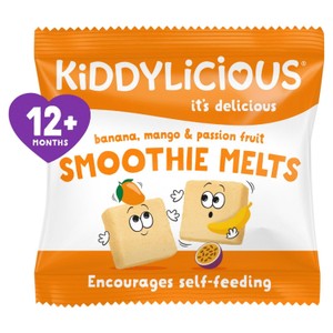 Kiddylicious Banana Mango & Passionfruit Smoothie Melts Baby Snacks