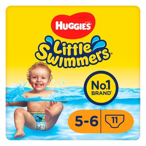 Huggies Little Swimmers Swim Nappies, Size 5-6 (12-18kg)