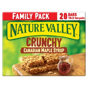 Nature Valley Crunchy Maple Syrup Cereal Bars Family Size