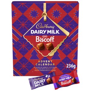 Cadbury Dairy Milk & Biscoff Advent Calander