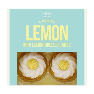 M&S Mini Lemon Drizzle Cakes