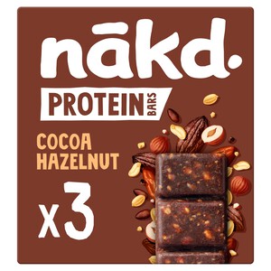 nakd. Protein Cocoa Hazelnut Bars Multipack