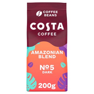 Costa Coffee Whole Beans Intensely Dark Amazonian Blend