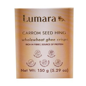 wholewheat ghee crisps Carrom Seed Hing