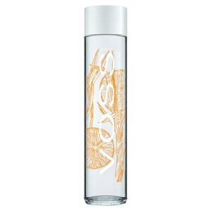 VOSS Tangerine Lemongrass Flavoured Sparkling Water Glass Bottle