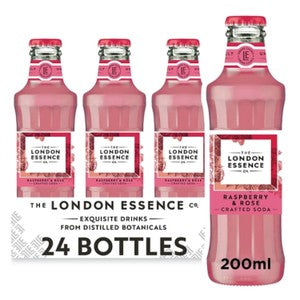 London Essence Co. Raspberry & Rose Soda