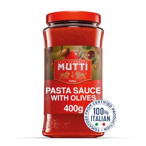 Mutti Tomato & Olive Pasta Sauce No Added Sugar