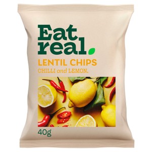 Eat Real Lentil Chilli & Lemon Chips